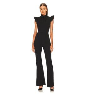 Amanda Uprichard X REVOLVE Davina Jumpsuit / Large / Black Wedding Formal